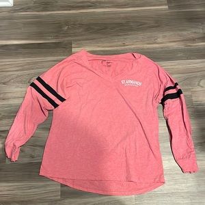 A long sleeved T-shirt